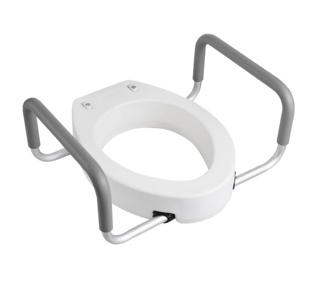 Aukštinta tualeto sėdynė su rankenomis9