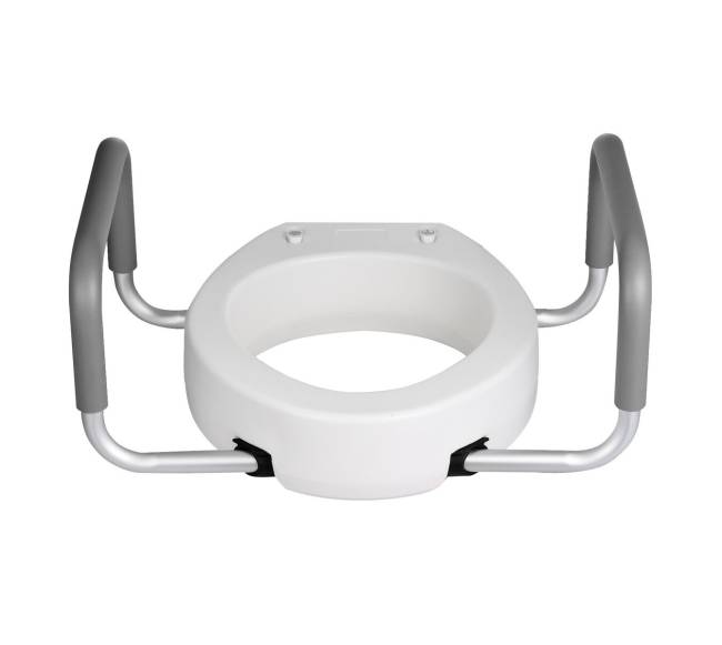 Aukštinta tualeto sėdynė su rankenomis10