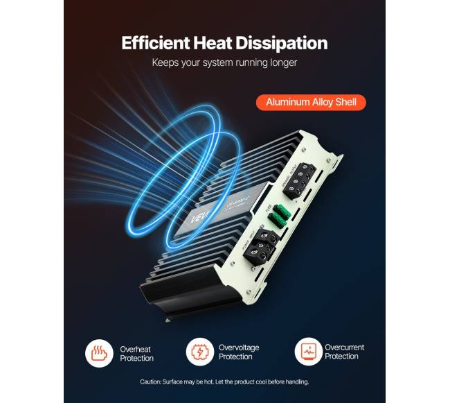 Automobilinis mono stiprintuvas 800W RMS5