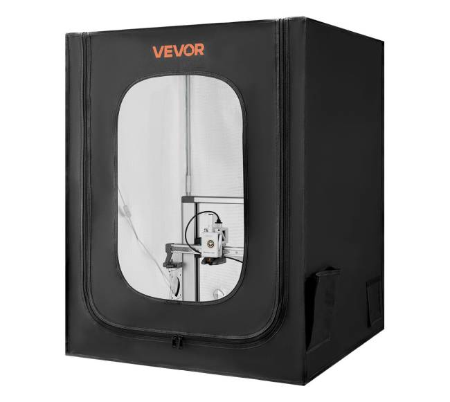 3D spausdintuvo apsauga su LED apšvietimu0