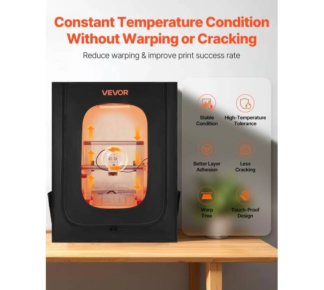 3D spausdintuvo apsauga su LED apšvietimu1