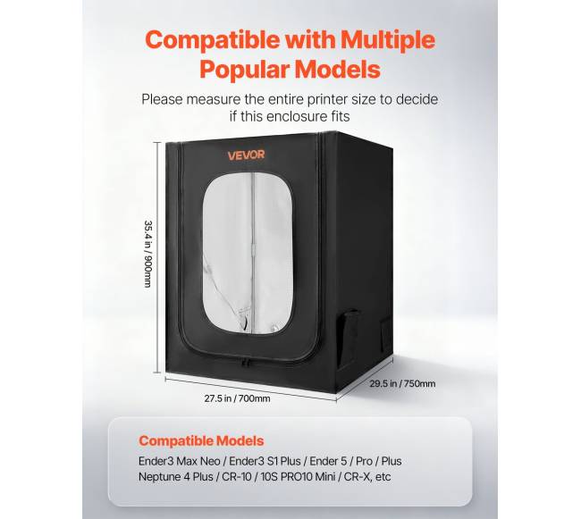 3D spausdintuvo apsauga su LED apšvietimu2