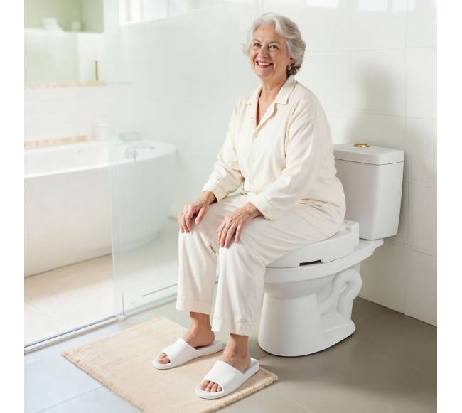 Pakeltas tualeto sėdynės paaukštinimas7