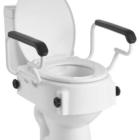 Pakeliama tualeto sėdynė su porankiais0
