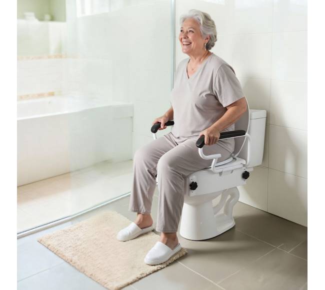 Pakeliama tualeto sėdynė su porankiais7