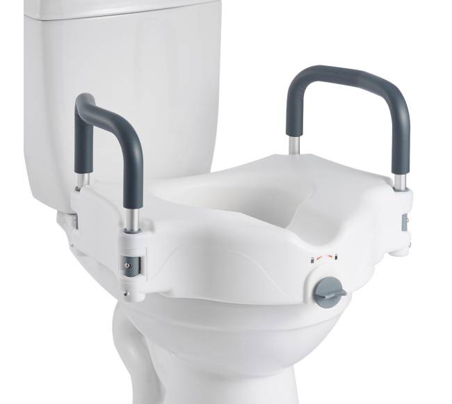 Tualeto paaukštinimas su atramomis, 136 kg apkrova0