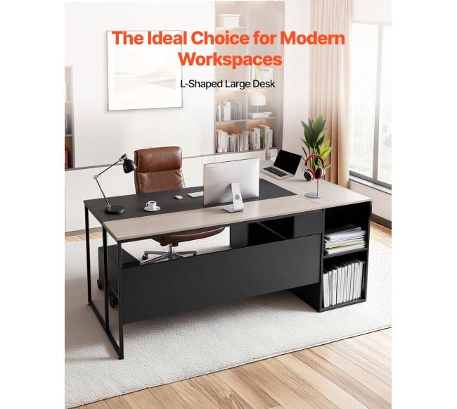 L formos rašomasis stalas su stalčiais1