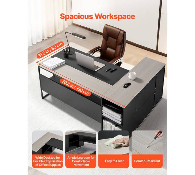 L formos rašomasis stalas su stalčiais4