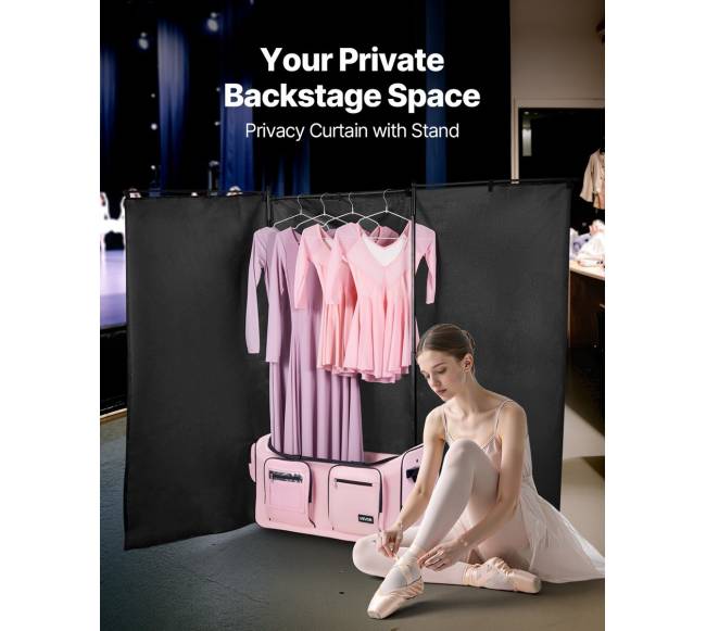 Šokio krepšys su drabužių stovu, 736,6 mm3