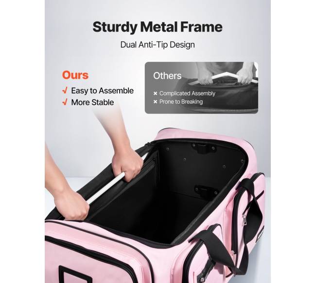 Šokio krepšys su drabužių stovu, 736,6 mm4