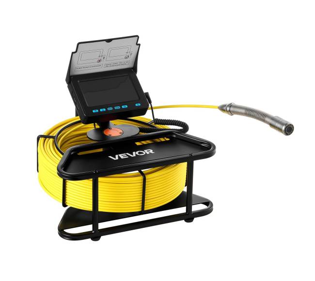 Nuotekų kamera 50 m su 1080P ekranu8