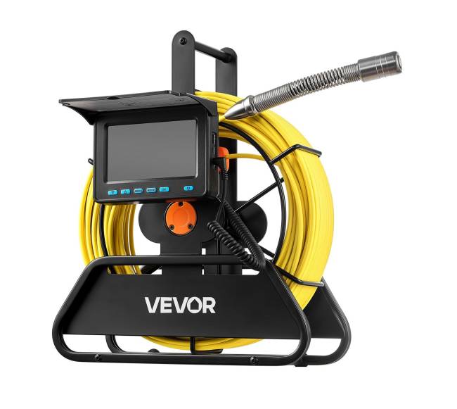 Nuotekų kamera 50 m su 1080P ekranu10