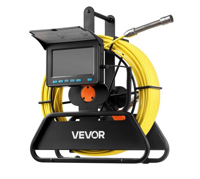 20 m ilgio kanalizacijos kamera su LED10