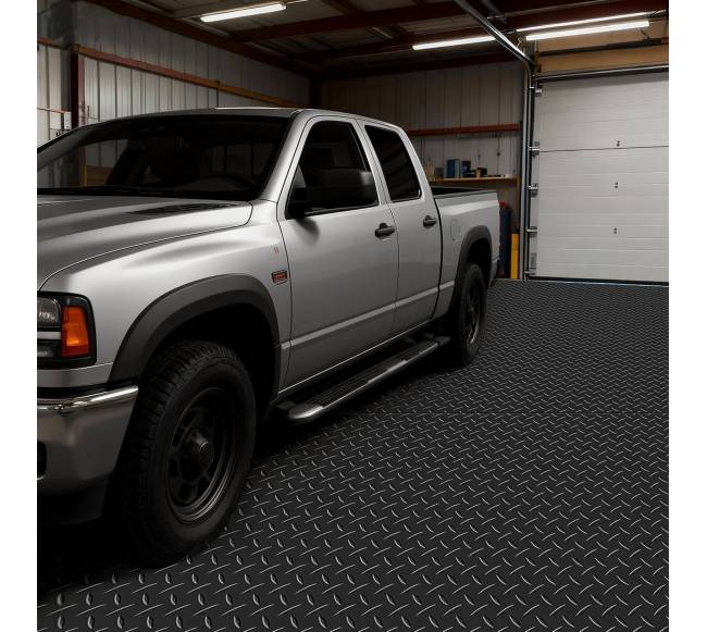 Garažo grindų kilimėlis 1,22 x 7,62 m ne slydžiui7