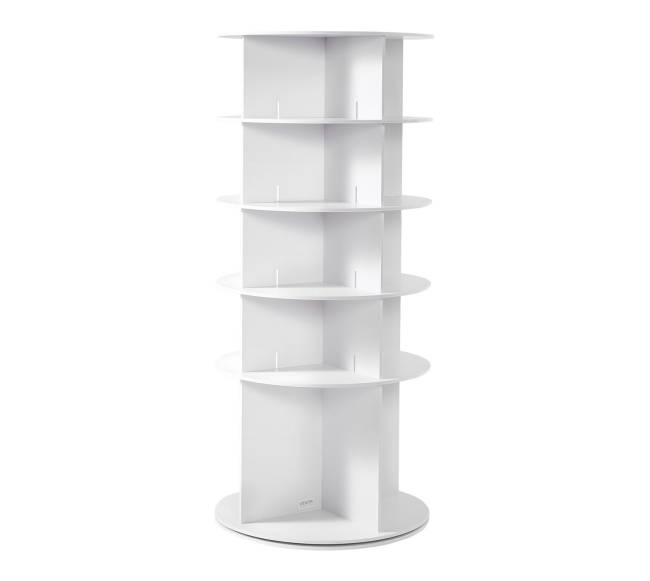 5 aukštų besisukanti batų lentyna8