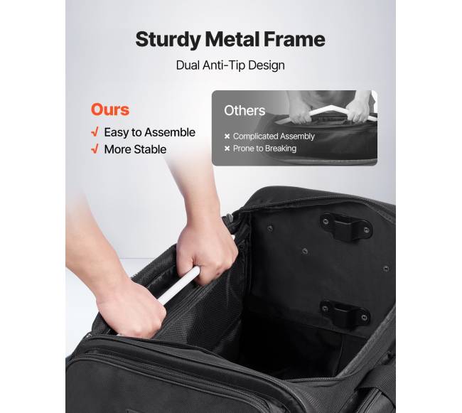 Šokių krepšys su drabužių stovu4