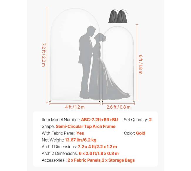 Auksinis arkinis fonas, komplektas 2 vnt.6