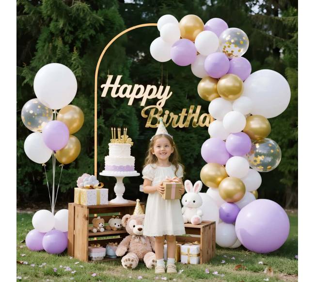 Auksinė arkos stovą 2 x 1 m dekoravimui7