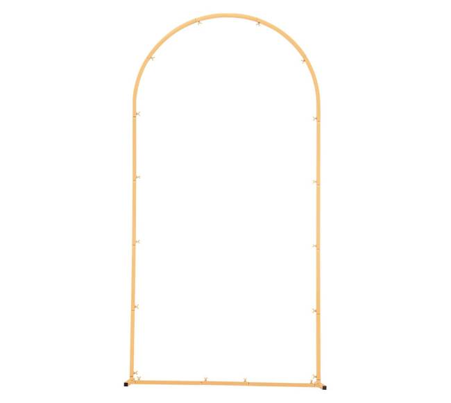 Auksinė arkos stovą 2 x 1 m dekoravimui9