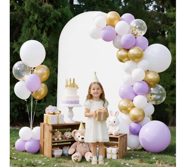 Aukso spalvos arka vestuvėms ir renginiams7