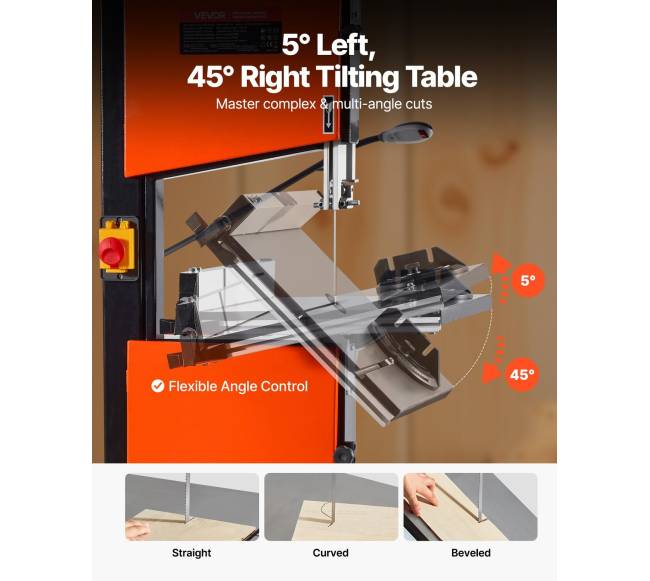 Juostinė pjovimo staklė su stovu, 254 mm2