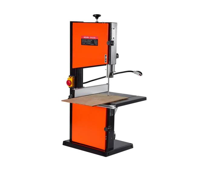 Medžio pjovimo juostinis pjūklas su dviejų greičių ir 373 W varikliu0