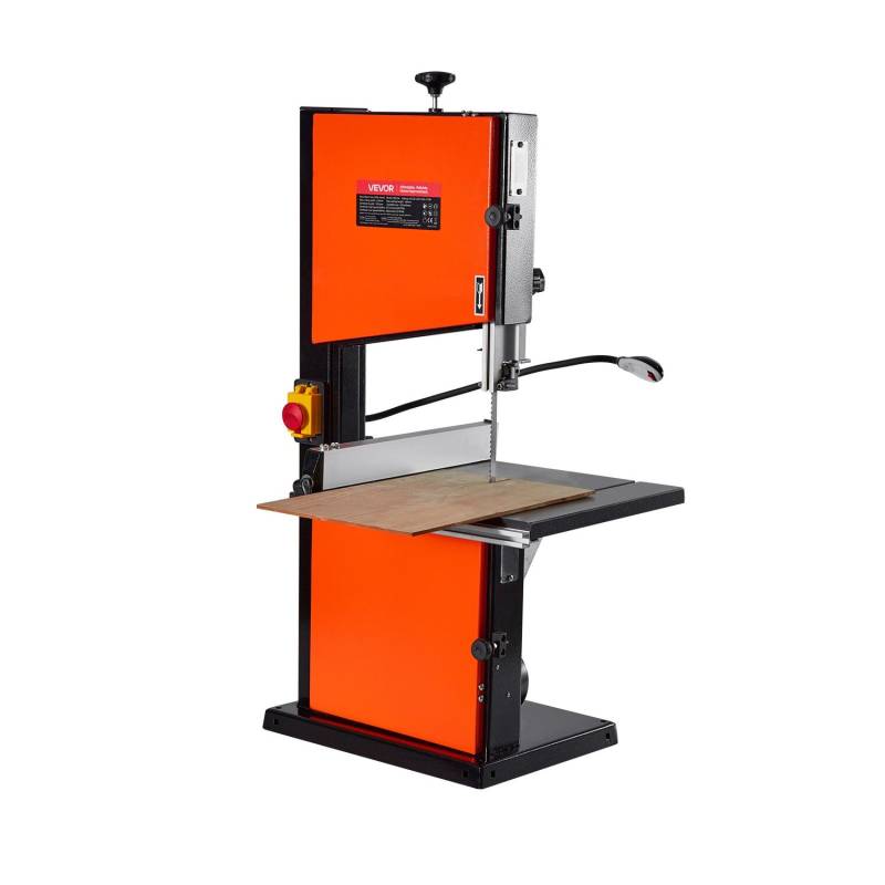 Medžio pjovimo juostinis pjūklas su dviejų greičių ir 373 W varikliu0