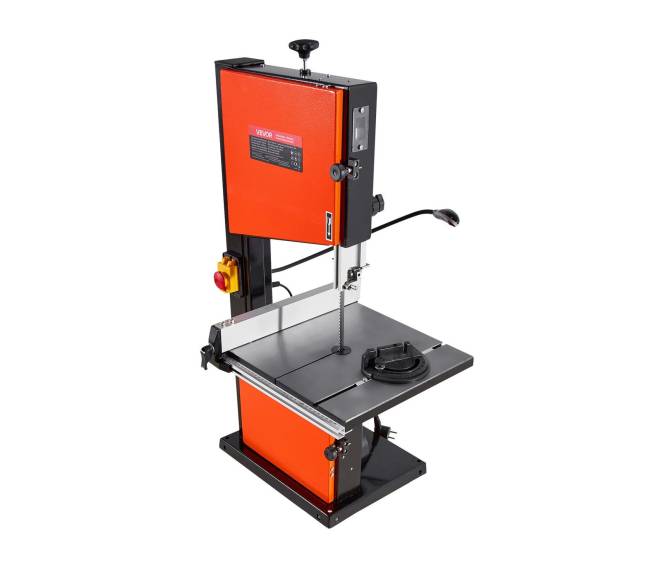 Medžio pjovimo juostinis pjūklas su dviejų greičių ir 373 W varikliu8