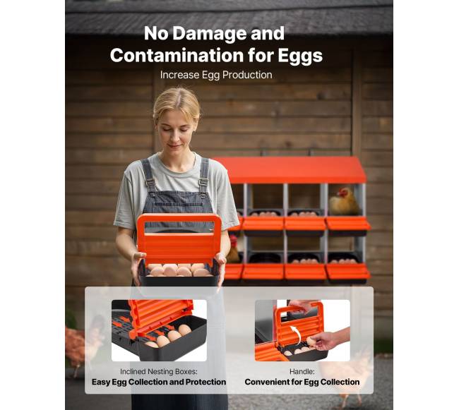 Dviejų lygių vištų lizdų dėžės3