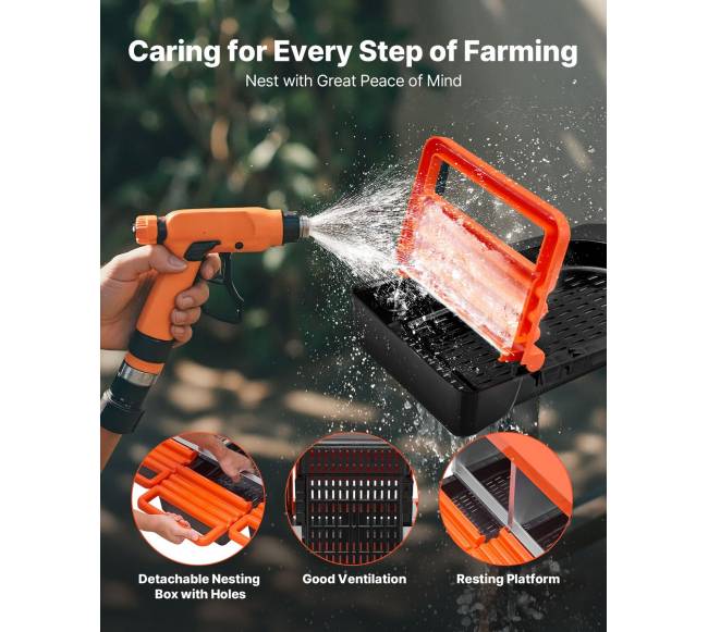 Dviejų lygių vištų lizdų dėžės5