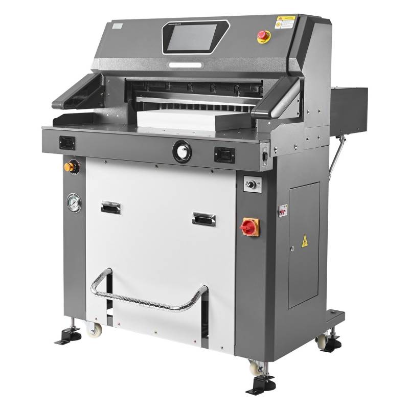 Elektrinė hidraulinė popieriaus pjaustyklė, 660 mm pločio0