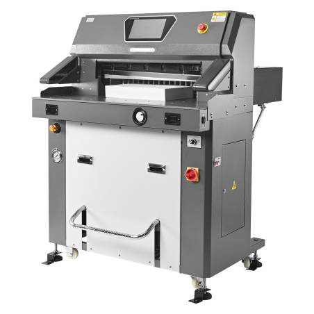 Elektrinė hidraulinė popieriaus pjaustyklė, 660 mm pločio0