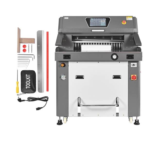 Elektrinė hidraulinė popieriaus pjaustyklė, 660 mm pločio8