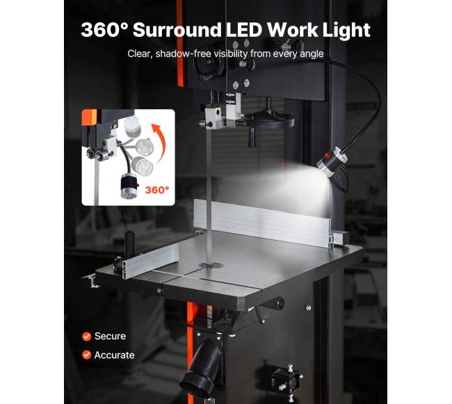 Medienos pjovimo juostinis pjūklas su 3HP varikliu4