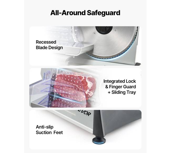 Elektrinė mėsmalė su 200W galia5