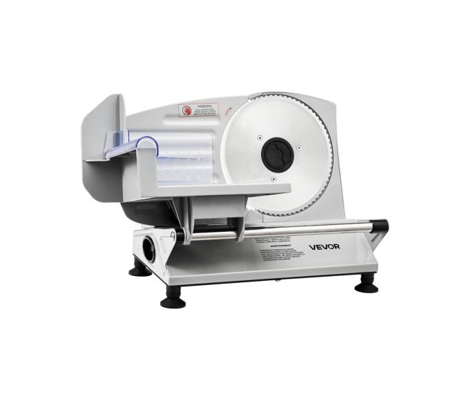 Elektrinė mėsos pjaustyklė su 170 mm ašmenimis9