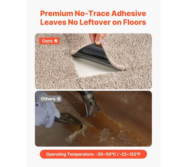 Šviesiai rudos kiliminės plytelės 457 mm, 10 vnt.4