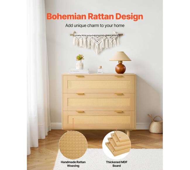 3 stalčių ratanų komoda3