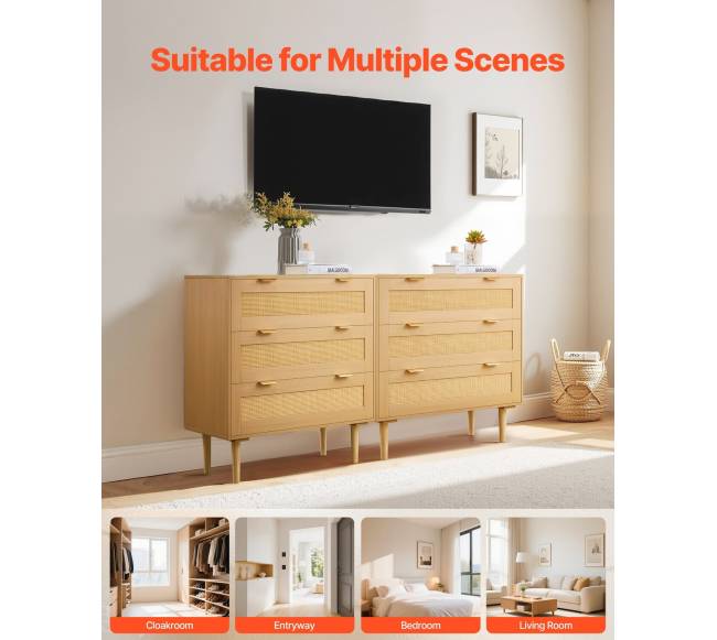 3 stalčių ratanų komoda6