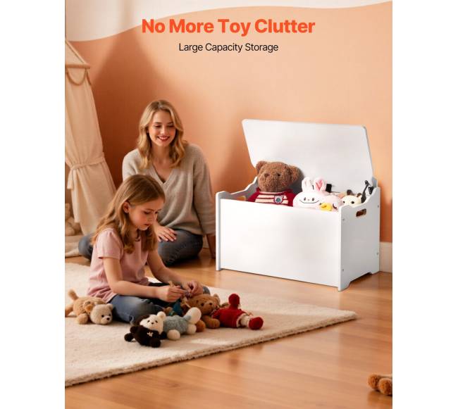 Balta vaikų daiktadėžė su atlošu1