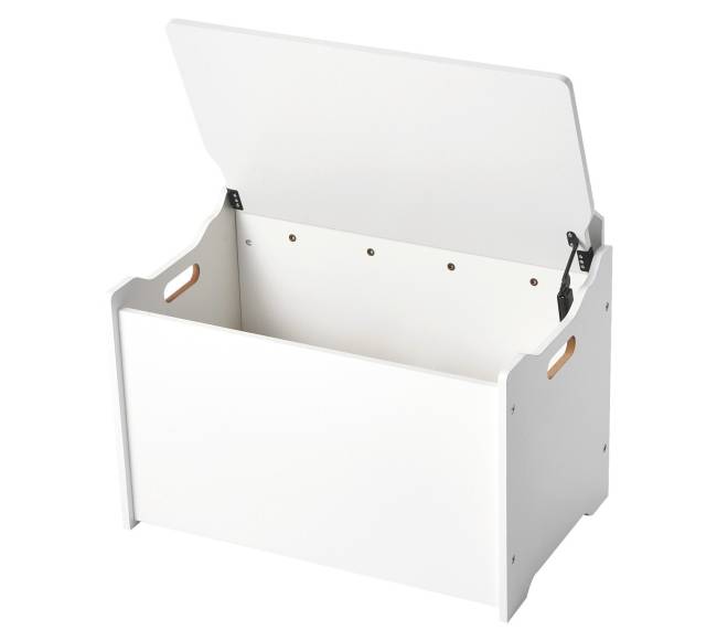 Balta vaikų daiktadėžė su atlošu10