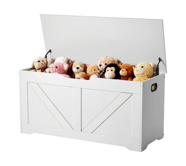 Vaikiška laikymo suolelis su žaislų dėže0