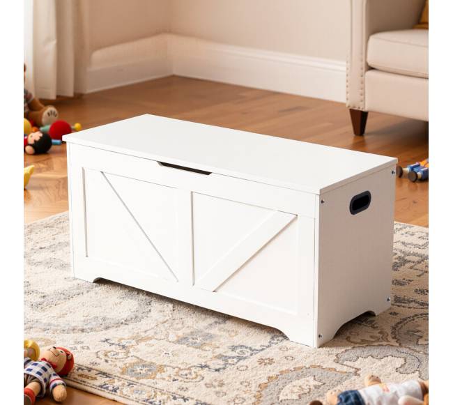 Vaikiška laikymo suolelis su žaislų dėže7