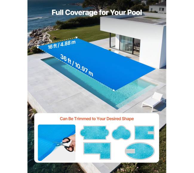 Baseino saulės dangtis 10.97 x 4.88m1