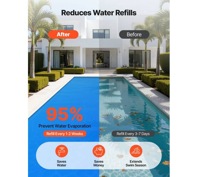 Baseino saulės dangtis 10.97 x 4.88m4