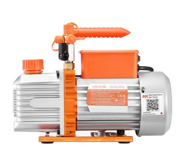 5 CFM vakuuminis siurblys dviem etapais9