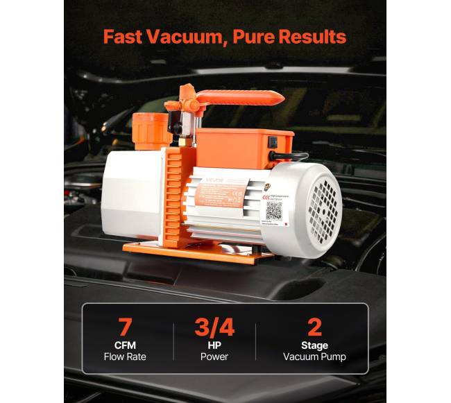 Dvikopė vakuuminė pompa automobiliams1