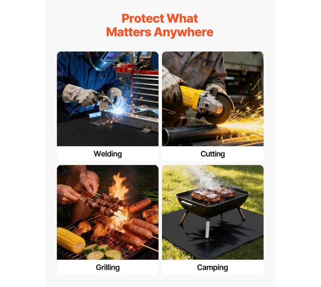 Suvirinimo antklodė 1.5m x 45.7m3