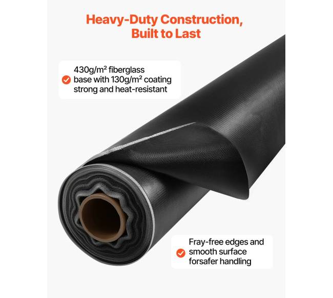 Suvirinimo antklodė 1.5m x 45.7m5