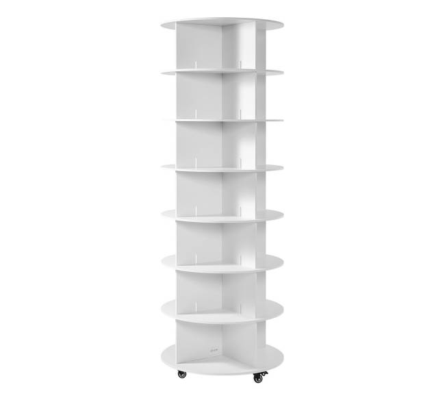 Batų lentyna su ratukais, 7 aukštų8